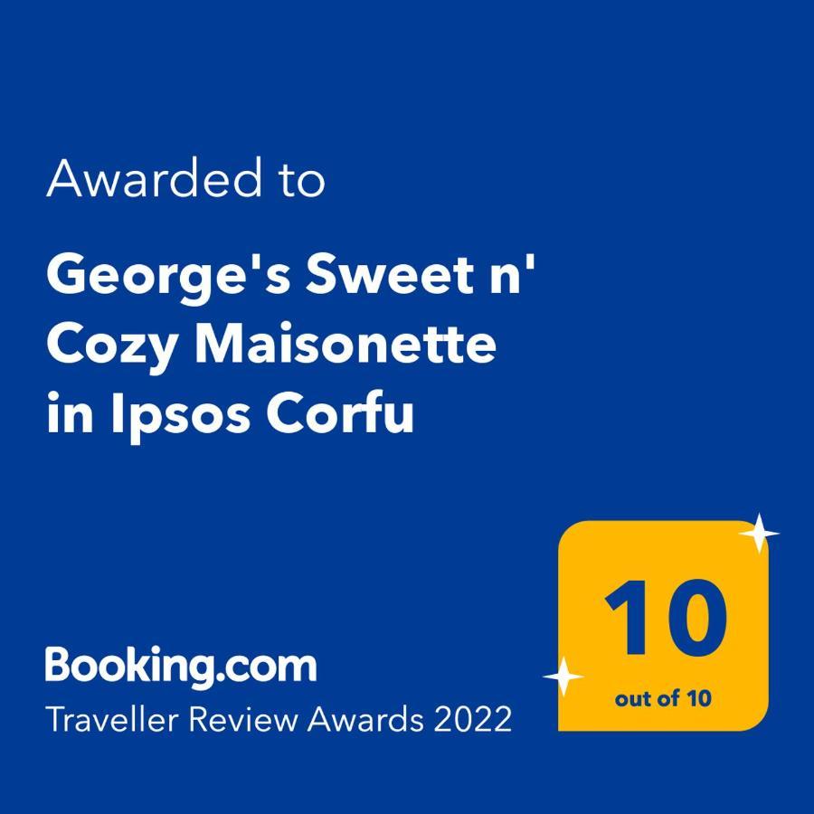 George'S Sweet N' Cozy Maisonette In Ipsos Corfu מראה חיצוני תמונה