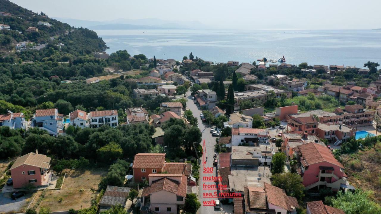George'S Sweet N' Cozy Maisonette In Ipsos Corfu מראה חיצוני תמונה